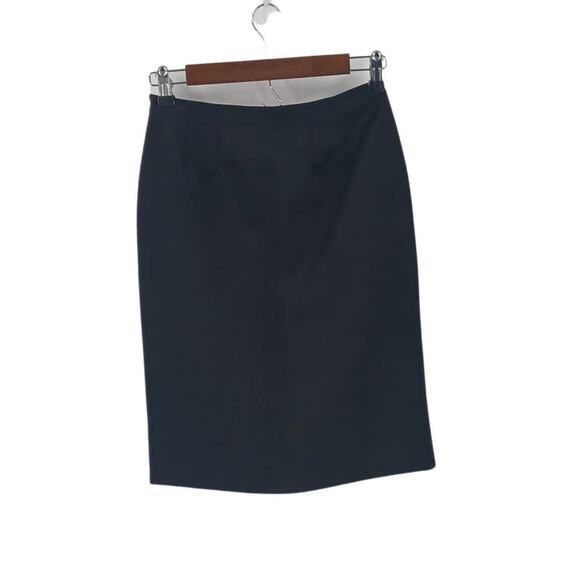 Hugo Buscati Collection Black Pencil Skirt Sz 2 - Picture 3 of 5